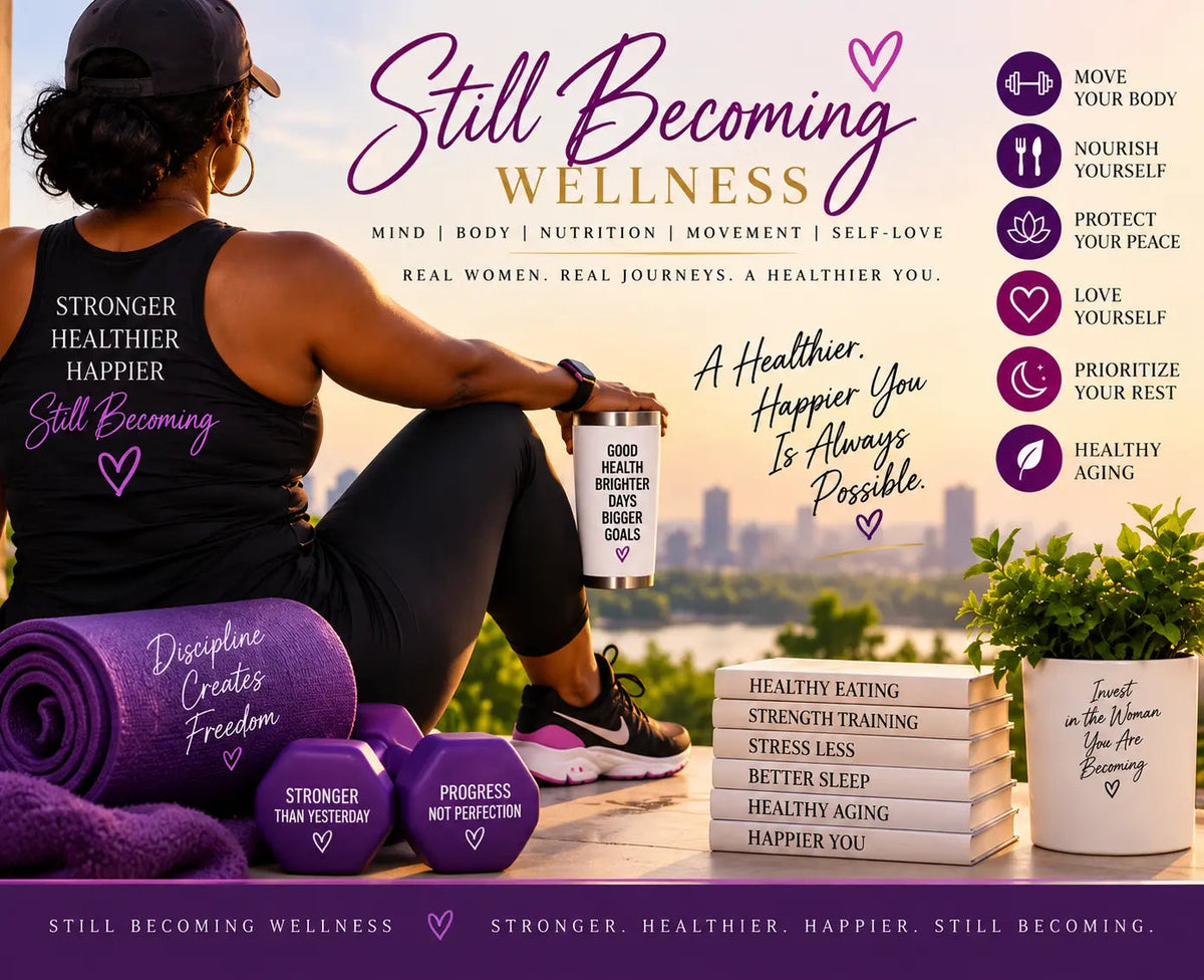 Still Becoming: Why Taking Care of Yourself Is Not Selfish Still Becoming Wellness