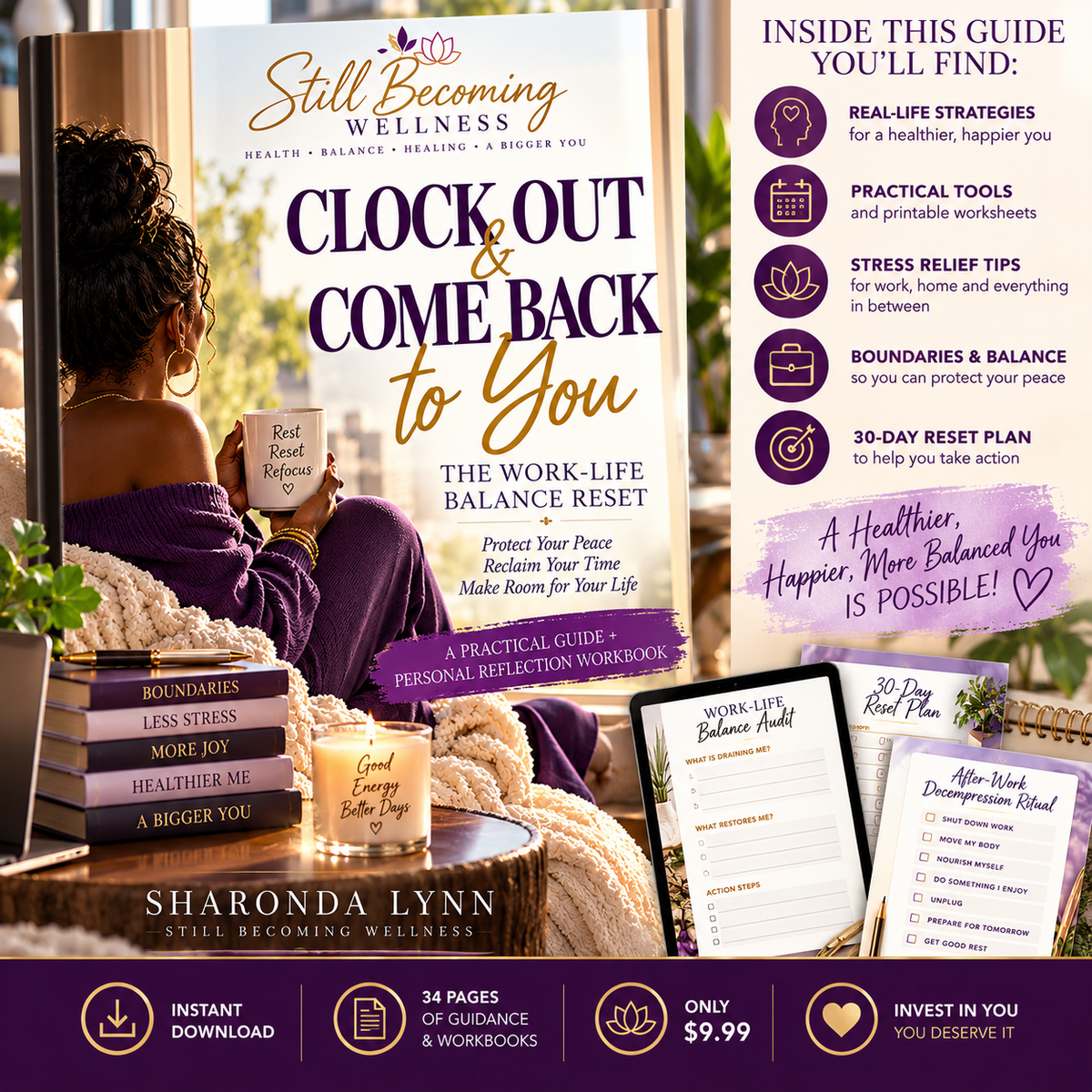 CLOCK OUT, COME BACK TO YOU: Work-Life Balance Guide My Store